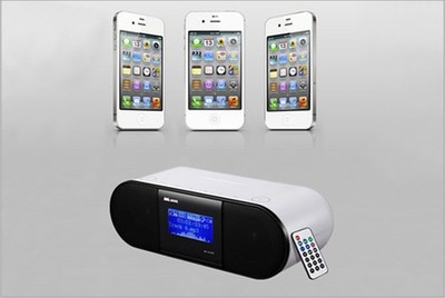 家居时尚简约风新宠 奥尼D526苹果风格触控小音响体验